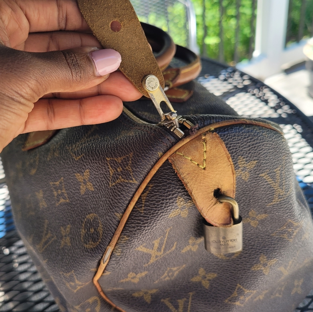 Louis Vuitton Satchel Speedy Monogram Canvas 30 - Picture 5 of 16